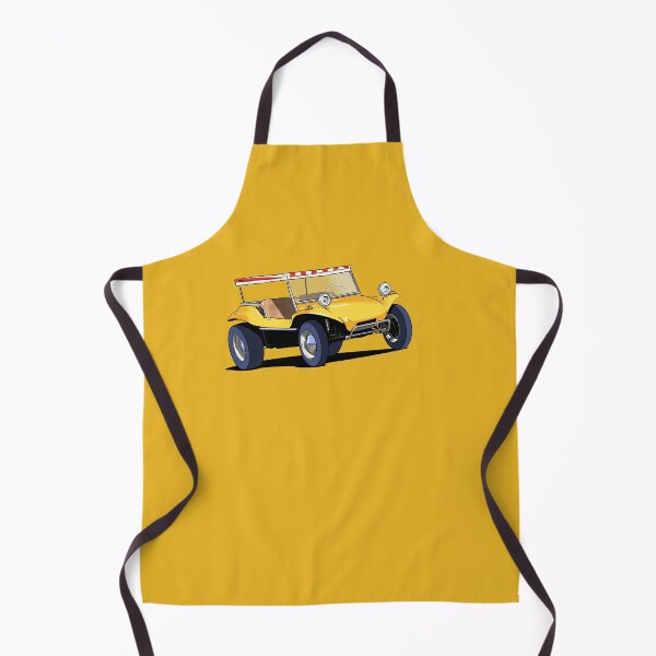 Item preview, Yellow Beach Buggy designed and sold by Webazoot Industries - Car Art.