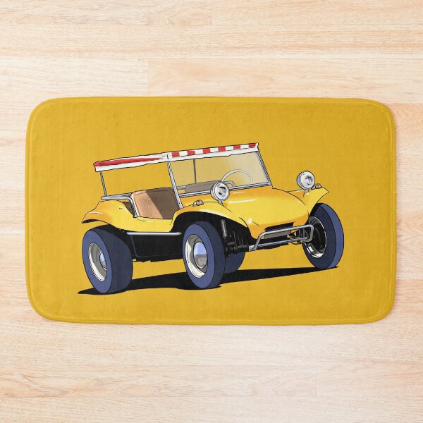 Item preview, Yellow Beach Buggy designed and sold by Webazoot Industries - Car Art.