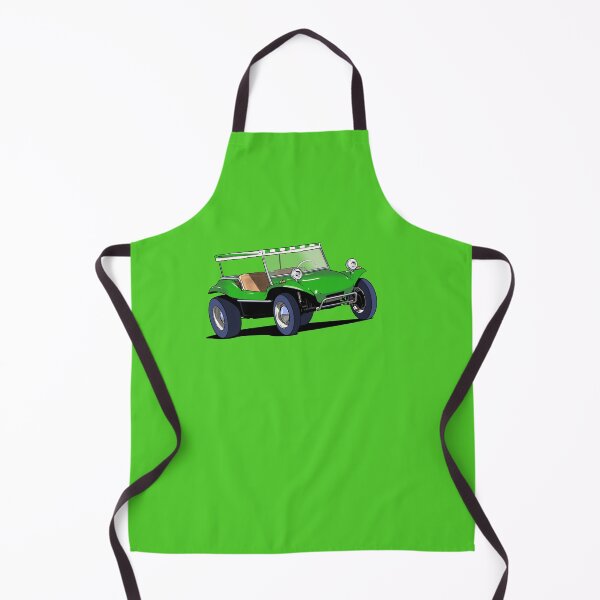 Item preview, Dune Buggy in green designed and sold by Webazoot Industries - Car Art.