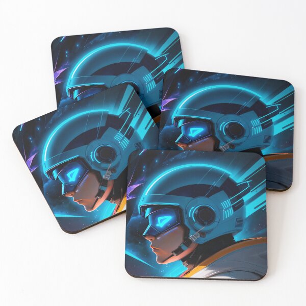 Item preview, Neo blue Astro futuristic designed and sold by GnialPromo.