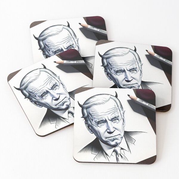 Item preview, Biden Devil Drawing designed and sold by Designr.