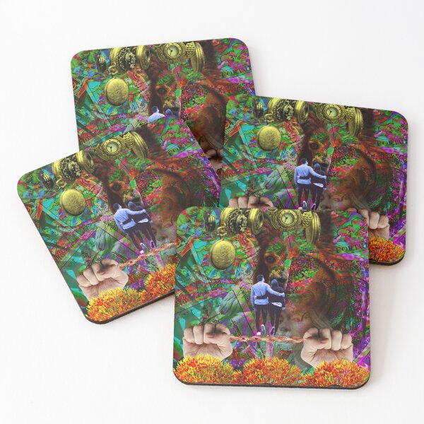 Item preview, "Time Is The Real Bandit" Digital Collage Art designed and sold by Raven’s Wing Studio.