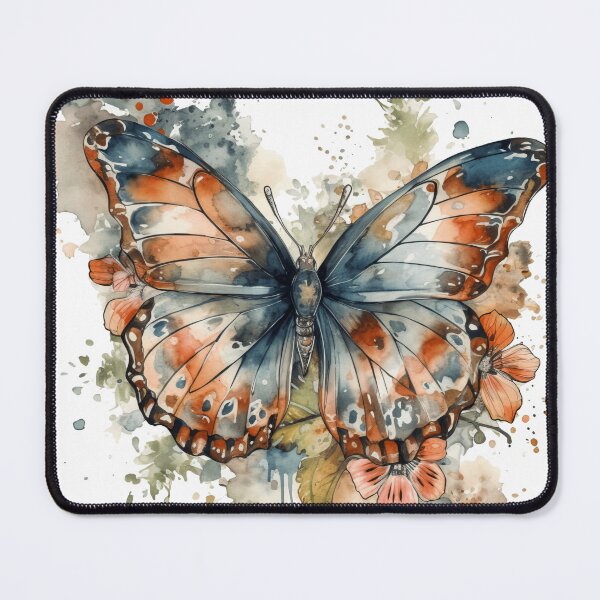 Item preview, Butterfly Watercolor Floral designed and sold by Magnuna.