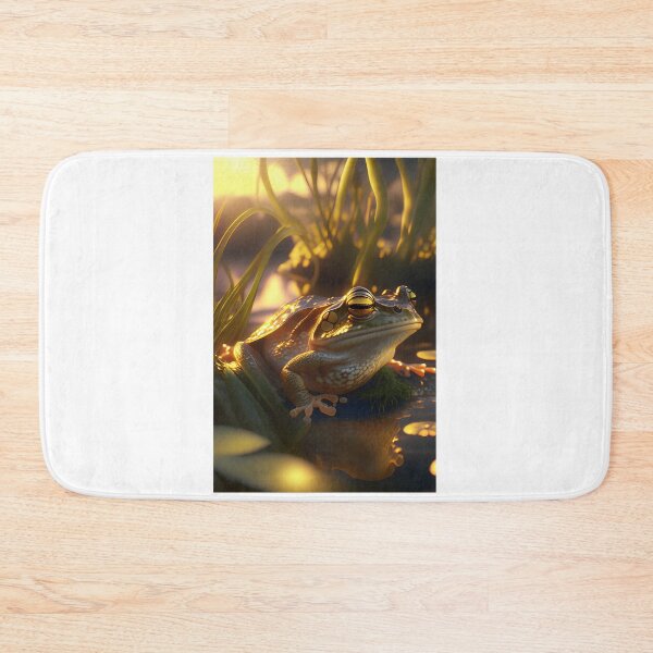 Item preview, Frog near next to his pond designed and sold by csdesign73.