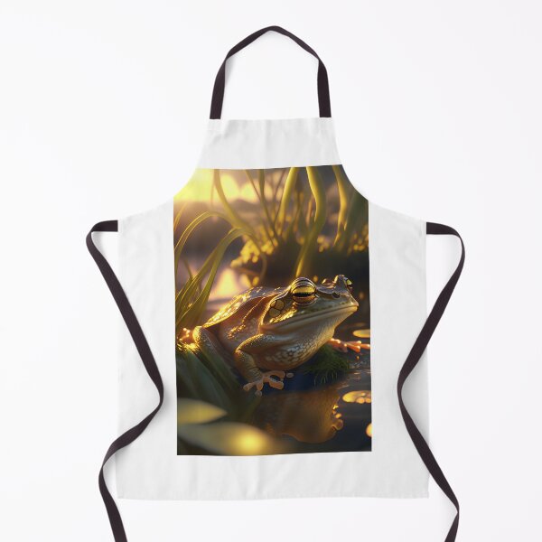 Item preview, Frog near next to his pond designed and sold by csdesign73.