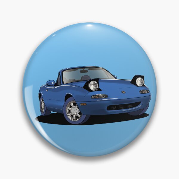 Item preview, MX-5 Mazda Miata MK.1 in blue designed and sold by Webazoot Industries - Car Art.