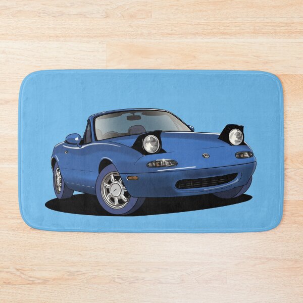 Item preview, MX-5 Mazda Miata MK.1 in blue designed and sold by Webazoot Industries - Car Art.