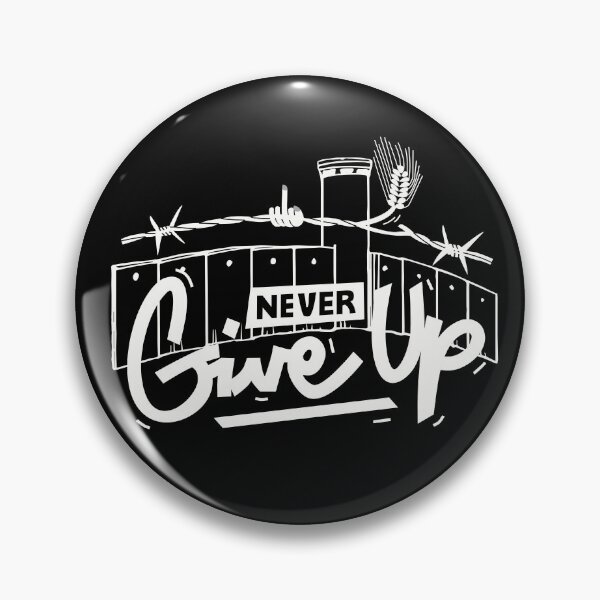 Item preview, Never Give Up Remove the Apartheid Wall Free Palestine -wht designed and sold by Hurriyyatee.