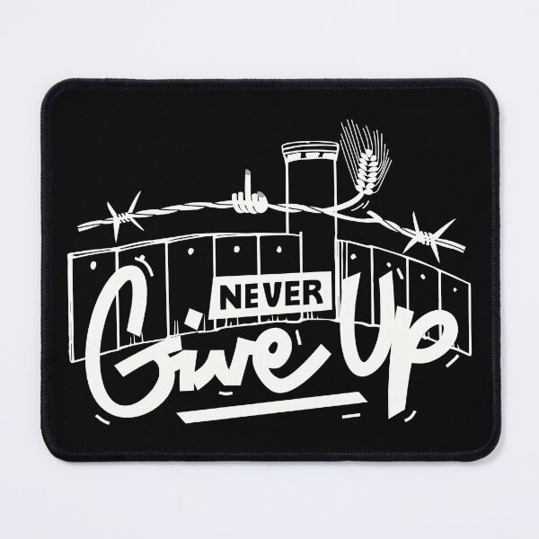 Item preview, Never Give Up Remove the Apartheid Wall Free Palestine -wht designed and sold by Hurriyyatee.