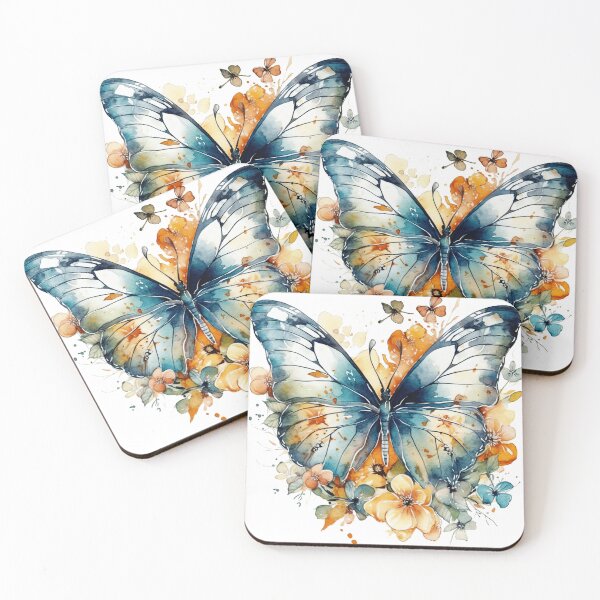 Item preview, Butterfly Watercolor Floral 2 designed and sold by Magnuna.