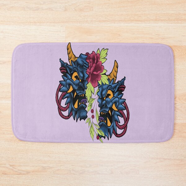 Item preview, Oni and flowers designed and sold by Sasori72.