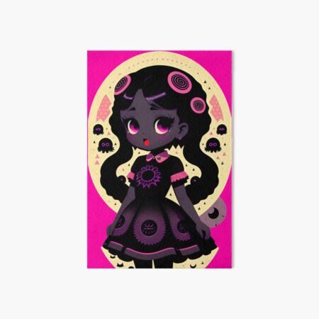Vista previa del artículo con la obra «Chibi Loli y sus pulpos», diseñado y vendido por AnimeBlaque.