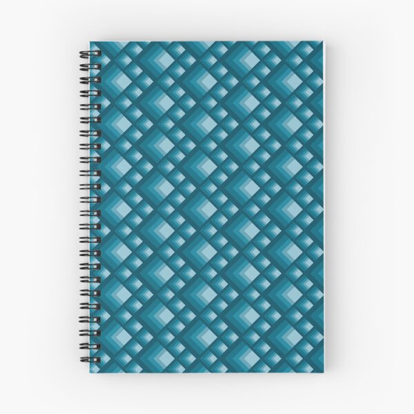 Item preview, Square Illusion Blue designed and sold by LEFowlerStudio.