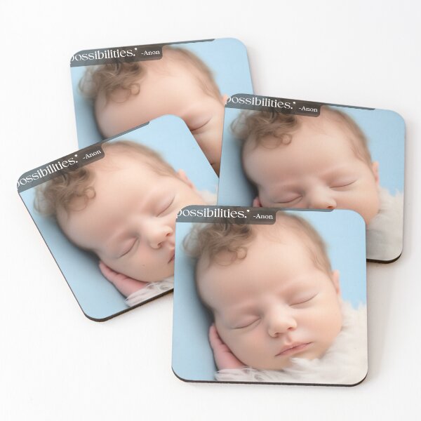 Item preview, A newborn baby: The boundless possibilities that lie ahead (poster) designed and sold by Akanga1.
