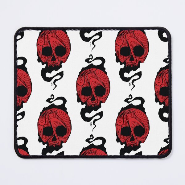 Item preview, Red Skull Tattoo Style Illustration designed and sold by Kamil Kowalski.