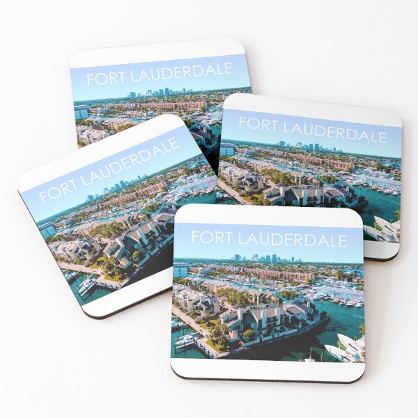 Item preview, Fort Lauderdale, Florida, USA, Print designed and sold by summattodraw.