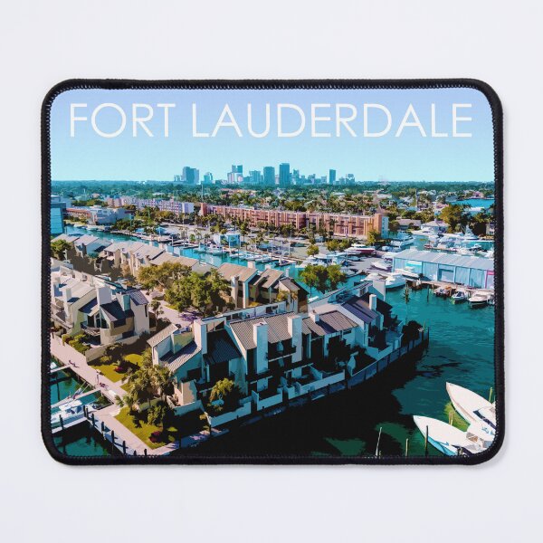 Item preview, Fort Lauderdale, Florida, USA, Print designed and sold by summattodraw.