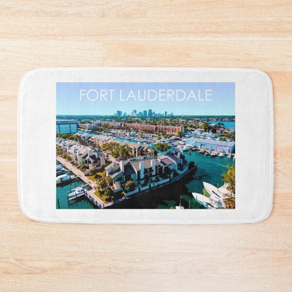 Item preview, Fort Lauderdale, Florida, USA, Print designed and sold by summattodraw.