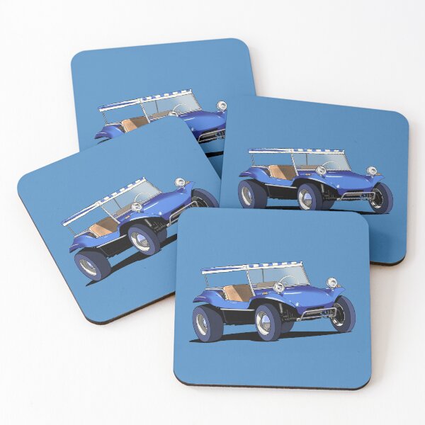 Item preview, Blue Beach Buggy designed and sold by Webazoot Industries - Car Art.