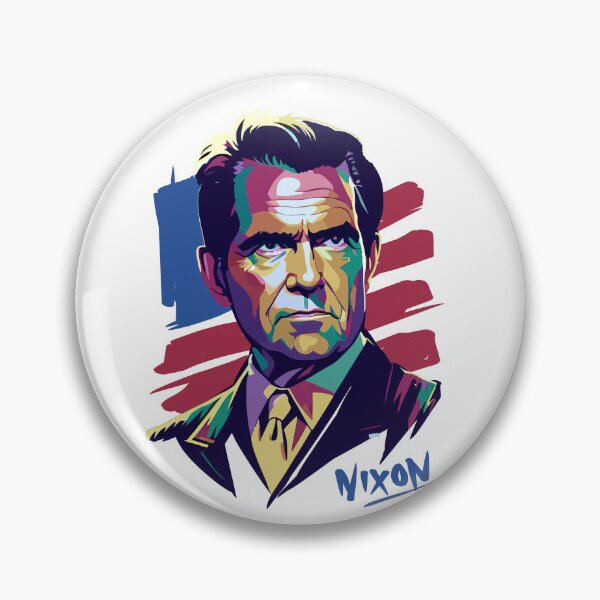 Item preview, Richard Nixon Abstract Pop Art designed and sold by IcalsaidArt.