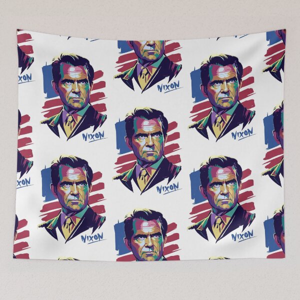 Item preview, Richard Nixon Abstract Pop Art designed and sold by IcalsaidArt.