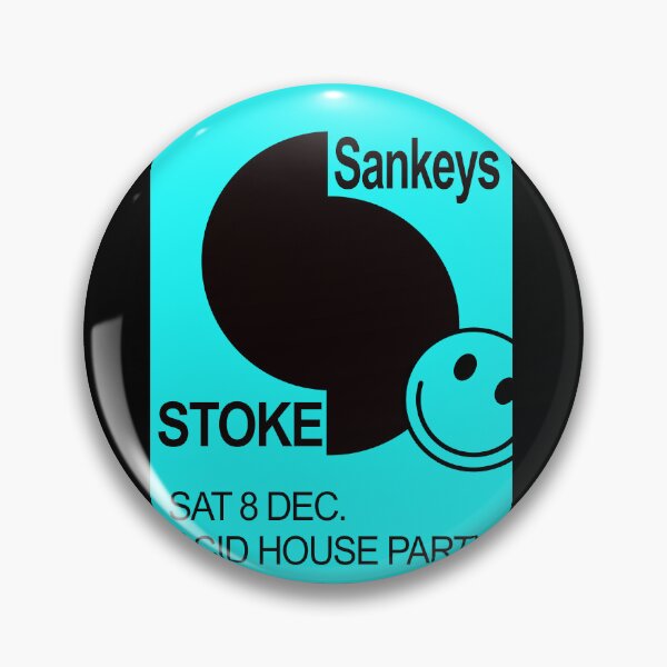 Item preview, Sankeys Stoke Acid House Party Poster designed and sold by iconatastic.