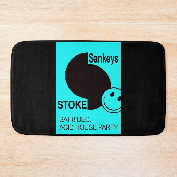 Item preview, Sankeys Stoke Acid House Party Poster designed and sold by iconatastic.