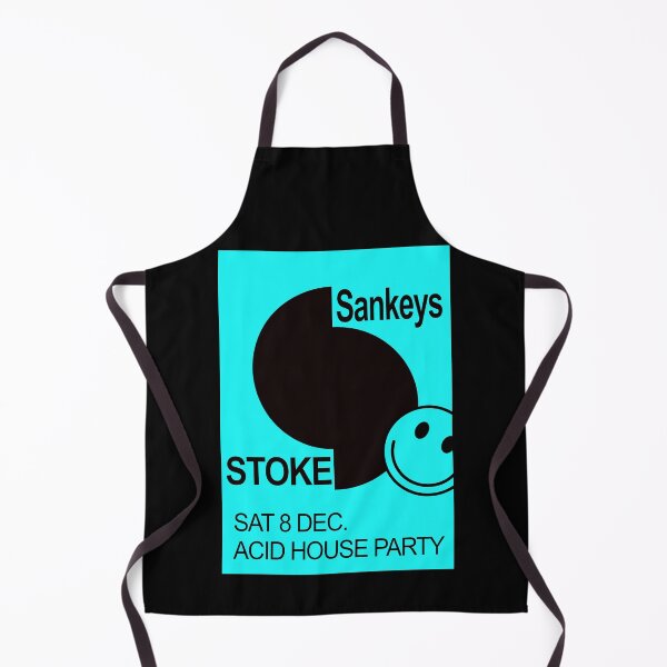 Item preview, Sankeys Stoke Acid House Party Poster designed and sold by iconatastic.