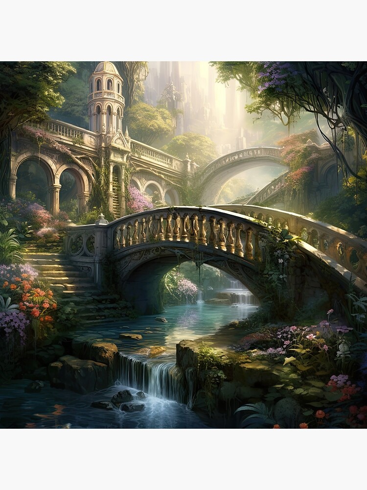 Thumbnail 3 of 3, Photographic Print, Bridge to the Kingdom designed and sold by Garret Bohl.