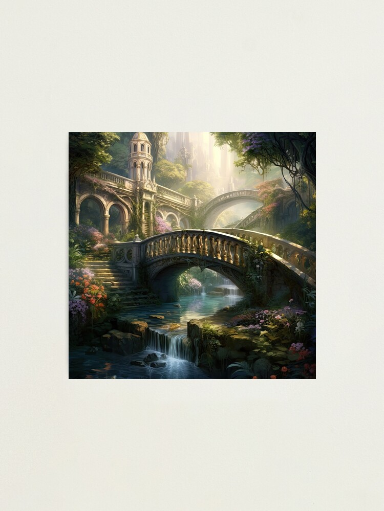 Thumbnail 2 of 3, Photographic Print, Bridge to the Kingdom designed and sold by Garret Bohl.