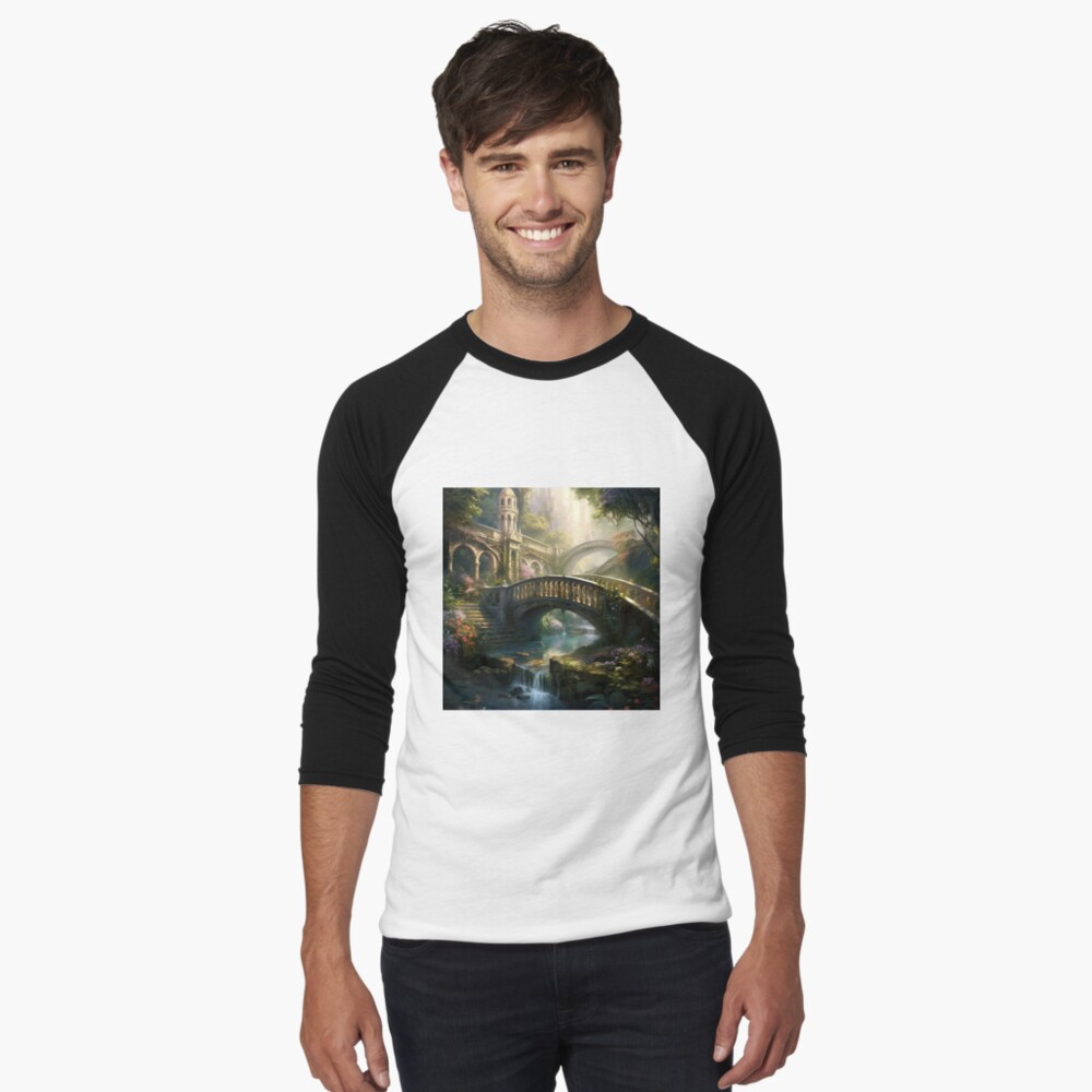 Item preview, Baseball ¾ Sleeve T-Shirt designed and sold by garretbohl.