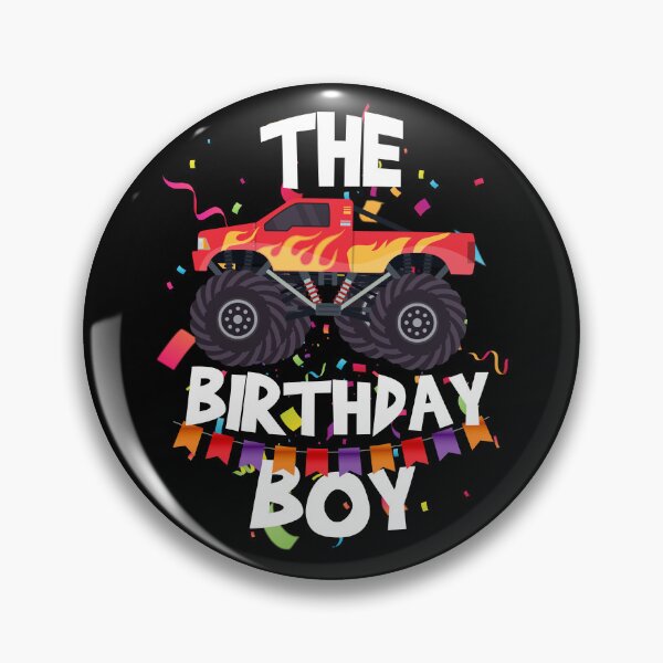 Item preview, Monster Truck Birthday Boy - Design designed and sold by Mterry1202.