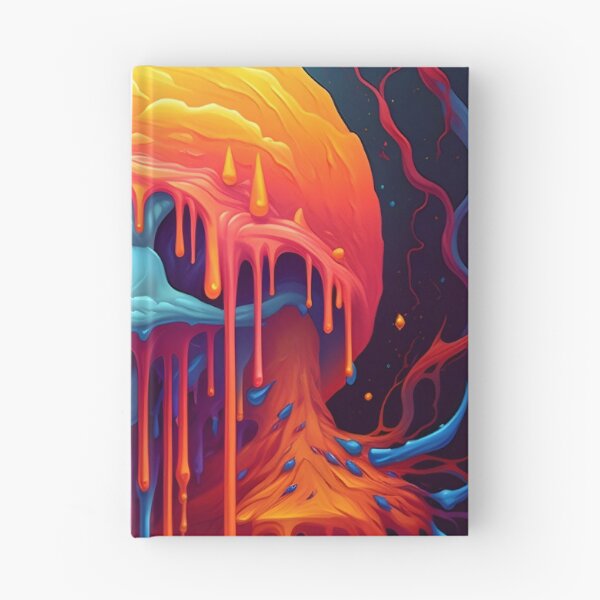 Item preview, Psychedelic Dripping Art Skull 5 designed and sold by Maxouniverse.