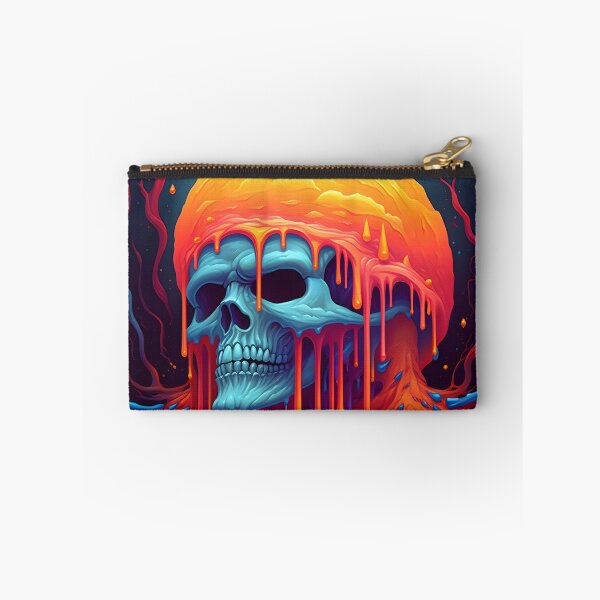 Item preview, Psychedelic Dripping Art Skull 5 designed and sold by Maxouniverse.