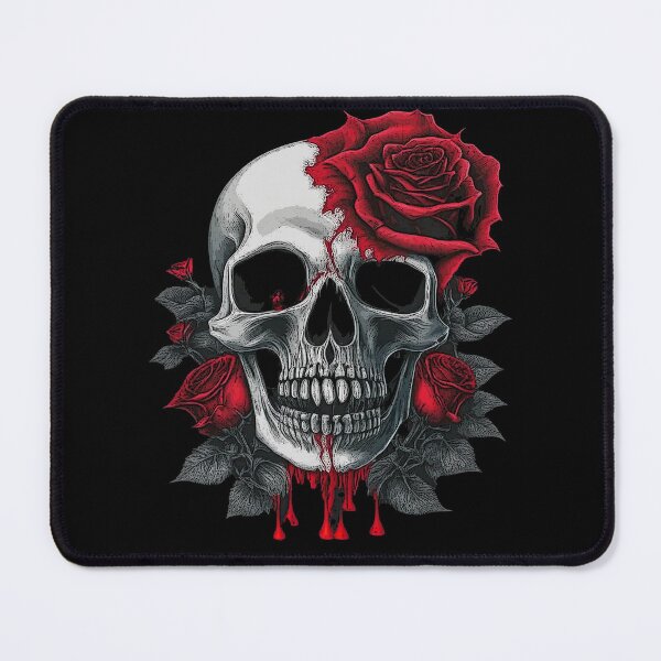 Item preview, Skull and Roses designed and sold by sergeibz.