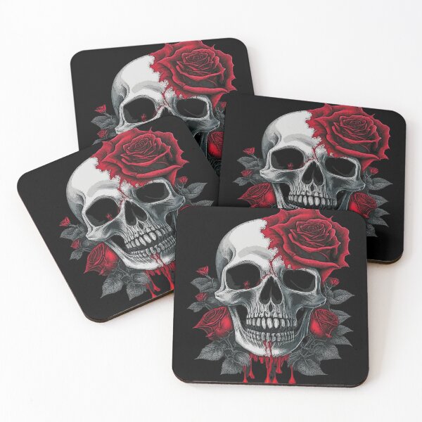 Item preview, Skull and Roses designed and sold by sergeibz.