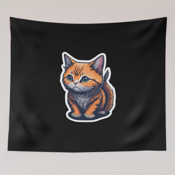 Item preview, Munchkin Cat (Sticker and Print Out) designed and sold by Sir Elgin Ortiz.