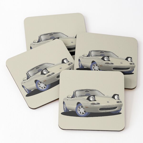 Item preview, Mazda MX5 in silver designed and sold by Webazoot Industries - Car Art.