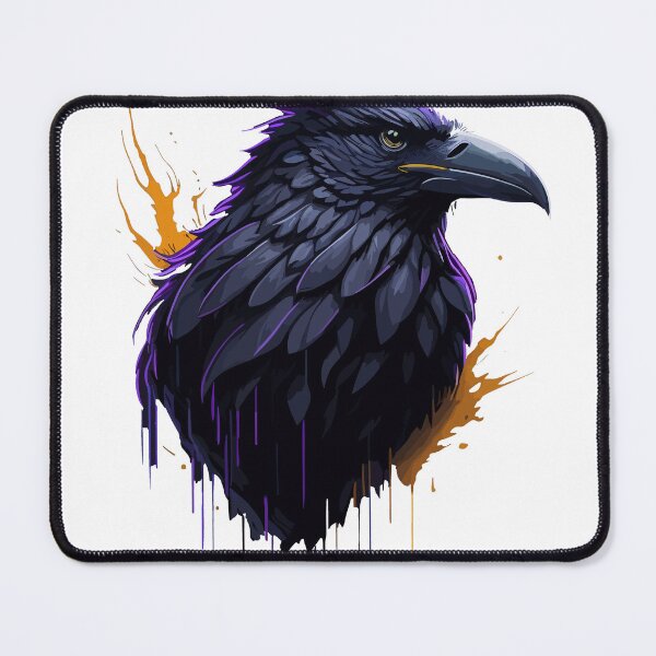 Item preview, Raven Paintsplash designed and sold by TrickstersTrove.