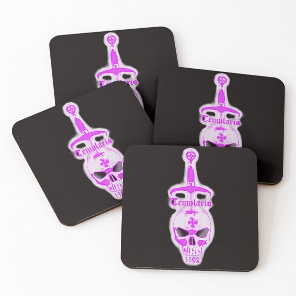 Item preview, Purple Templar Skull designed and sold by stb76.