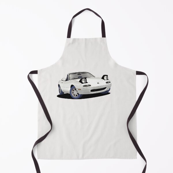 Item preview, MX5 Mazda Miata in white designed and sold by Webazoot Industries - Car Art.