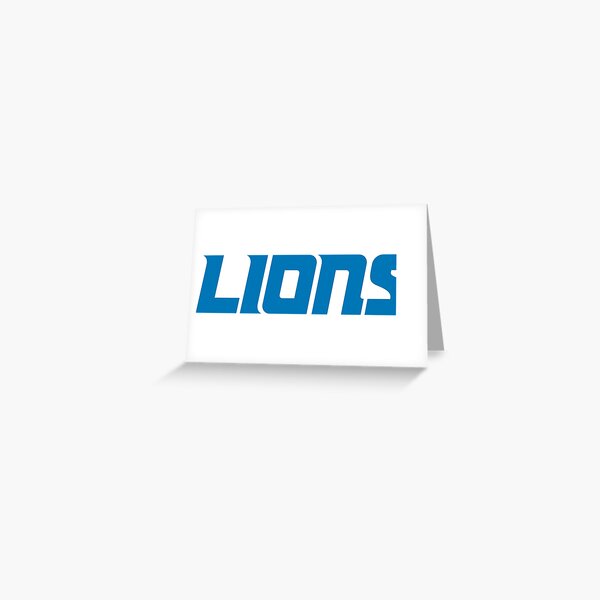 Detroit Lions Touchdown Santa Claus Christmas Cards 1 Greeting Card