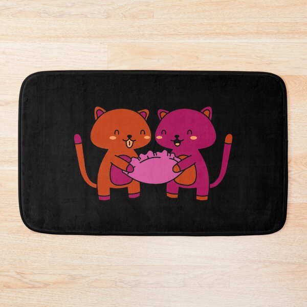 Artikelvorschau, Kawaii wlw Kittens. Lesbian Pride entworfen und verkauft von Subtle Pride Shop.