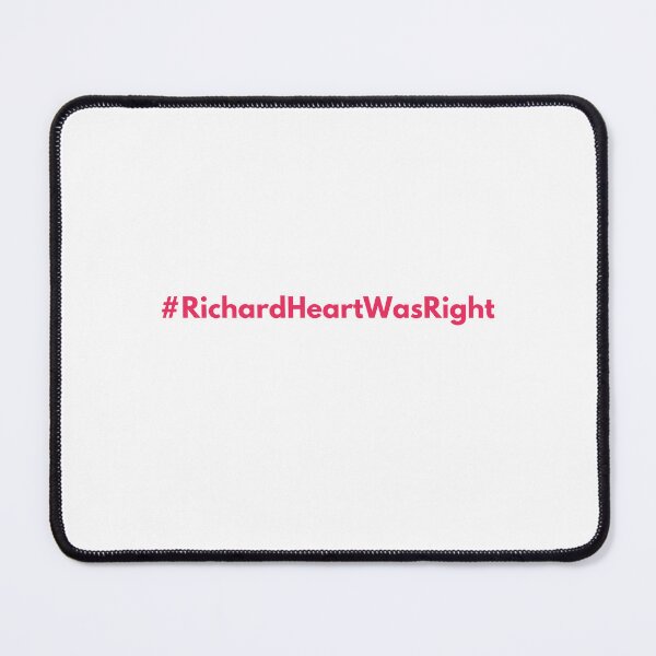 Item preview, #RichardHeartWasRight (Simple Pink) designed and sold by OnlyHexFans.