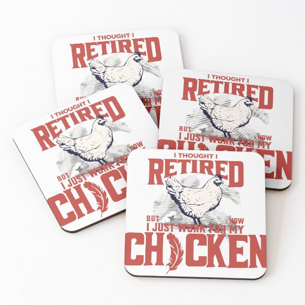 Item preview, I thought I retired but now I just work for my chicken designed and sold by BYNDART.
