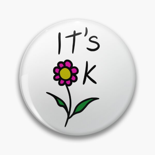 Item preview, Sticker It's ok designed and sold by Emii-EM.