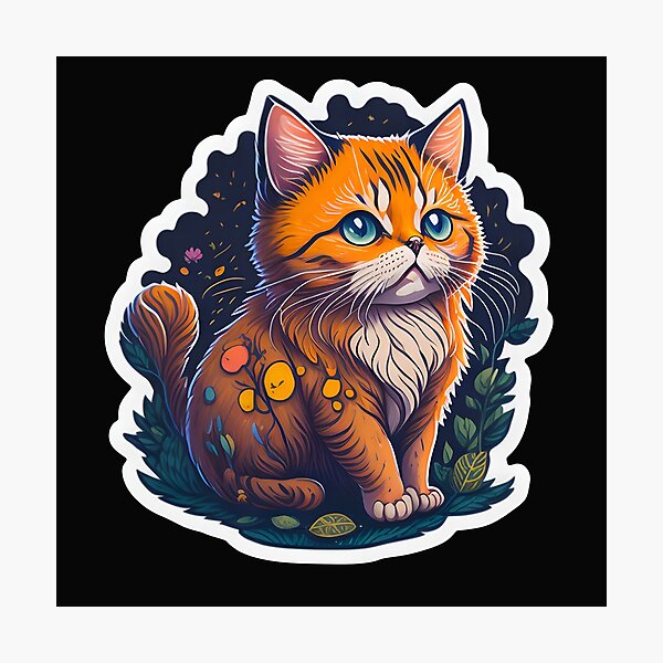 Item preview, Munchkin Cat (Sticker and Print Out) designed and sold by Sir Elgin Ortiz.