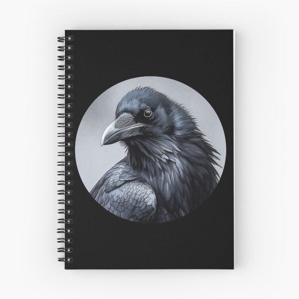 Item preview, The Wise Tatty Crow 2 circle designed and sold by PipPeach.