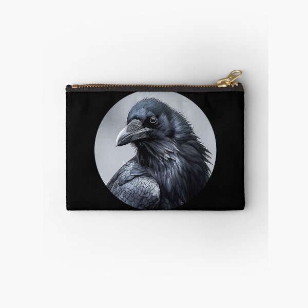 Item preview, The Wise Tatty Crow 2 circle designed and sold by PipPeach.