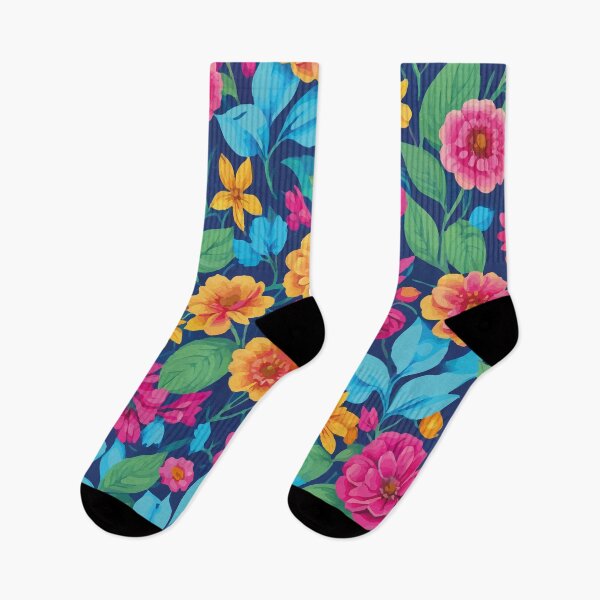 Item preview, Blooming Paradise: colorful flowers designed and sold by HuskyTopia.